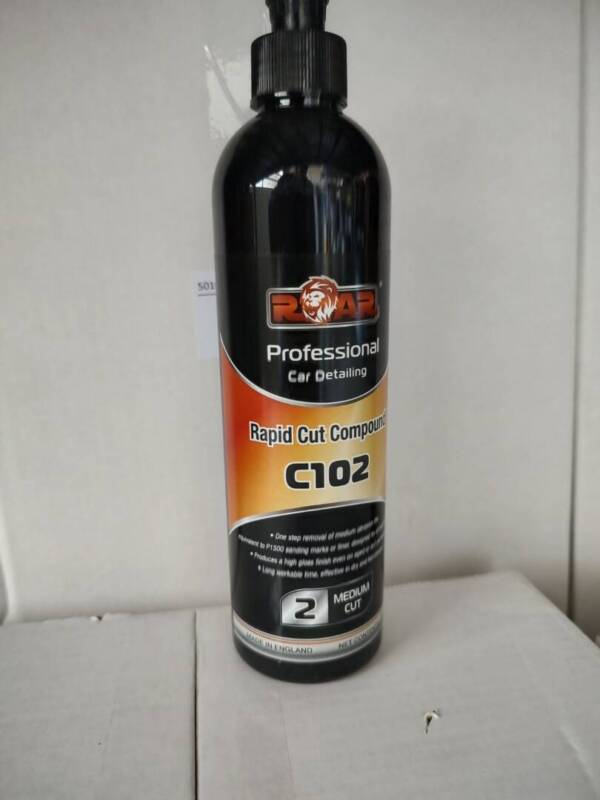 ROAR Паста за полиране C102 RAPID CUT COMPOUND 250 ml