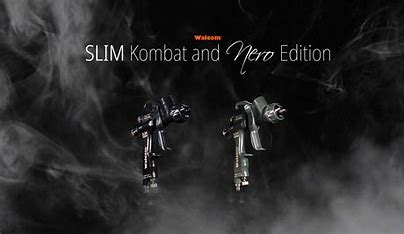 WALCOM Пистолет за боядисване Slim Kombat NERO, с HALO технология - Image 4