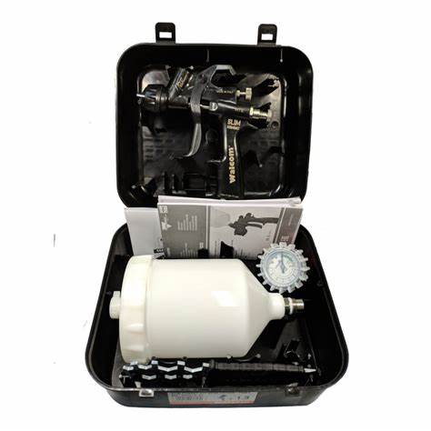 WALCOM Пистолет за боядисване Slim Kombat NERO, с HALO технология - Image 3