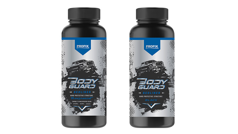 PROFIX Твърда защитна структурна боя 2К BODY GUARD 711мл