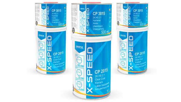 PROFIX Clear coat CP 2015 2K HS 2:1 X-Speed 1л - Image 2