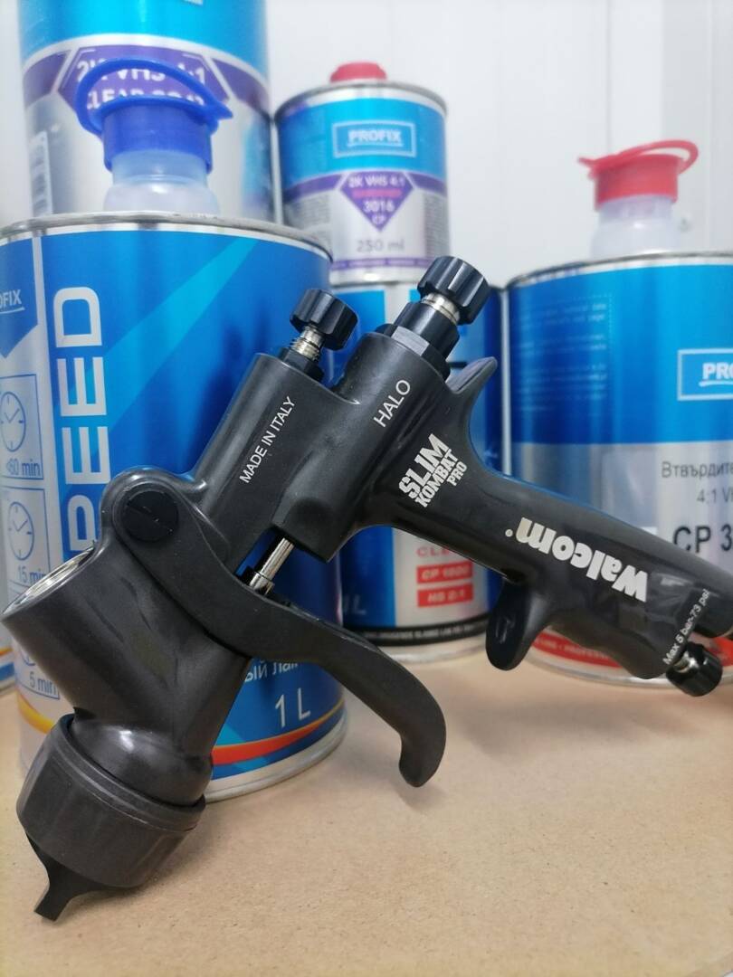 WALCOM Slim Kombat PRO пистолет за боядисване - Image 2