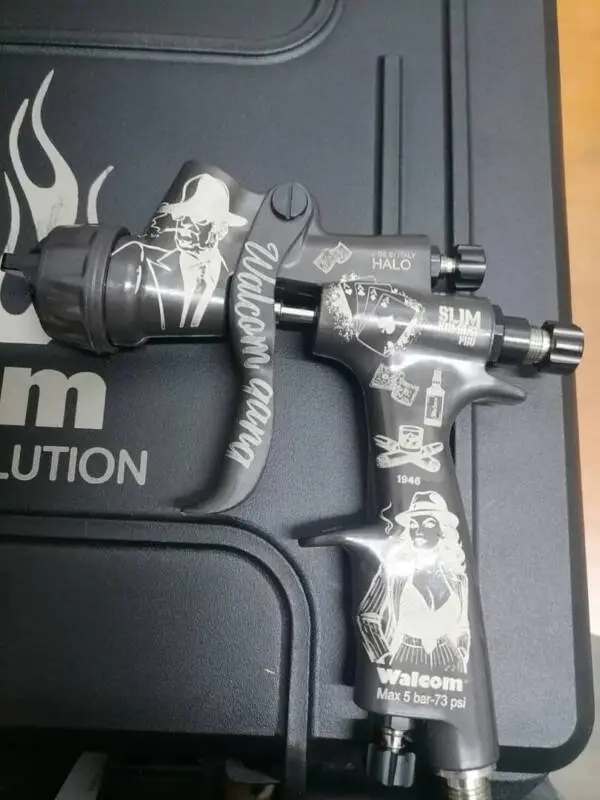 WALCOM GANG Limited Edition Комплект 3 броя пистолети за боядисване в куфар - Image 16