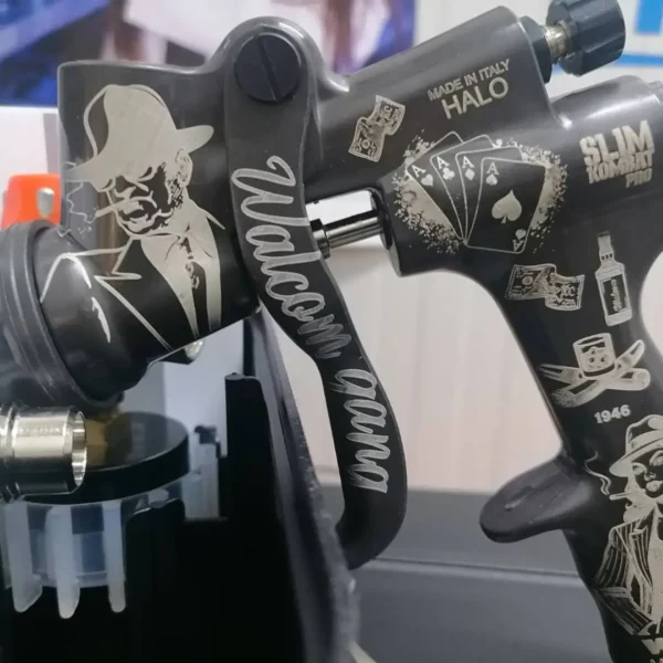 WALCOM Slim Kombat PRO GANG Limited Edition Пистолет за боядисване HALO